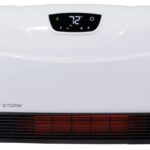 Heat Storm 1500W Infrared Cabinet Heater with Remote Control and Safe Touch Design