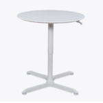 Luxor 32" PNEUMATIC HEIGHT ADJUSTABLE ROUND CAFÉ TABLE