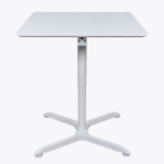 Luxor 32" Pneumatic Height Adjustable Square Café Table