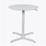 Luxor 36" PNEUMATIC HEIGHT ADJUSTABLE ROUND CAFÉ TABLE