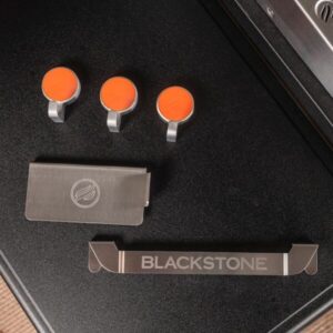 Blackstone 5-piece Tool Holder Set with 1 Spatula Tool Rack Grease Gate and 3 Magnetic Hooks