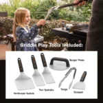 Blackstone My First Griddle Play Set with Tools and Built-in Storage