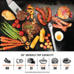 Blackstone 36inch Bronco Series Griddle with AirFryer Combo1