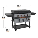 Blackstone 36inch Bronco Series Griddle with AirFryer Combo1