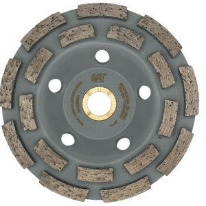 CAT 4 1/2inch Double Row Diamond Grinder - 300 Trade for concrete bricks slabs plaster stone