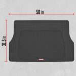Motor Trend Heavy Duty Premium Universal Rubber Cargo Mat for Trunk