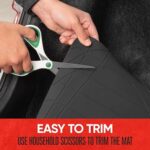 Motor Trend Heavy Duty Premium Universal Rubber Cargo Mat for Trunk