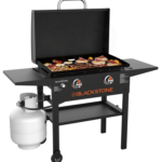 28" Griddle W/Hood & Front Shelf