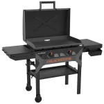 Blackstone 28inch Iron Forged Griddle Cooking Station with Hood