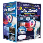 Star Shower Laser Light - Blue and Red