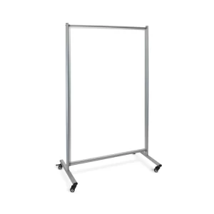 Luxor Dry Erase Magnetic Mobile Room Divider White Board, 40x72, Double-Sided