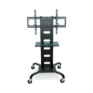 Luxor Mobile Flat Panel TV Stand + Mount - Black