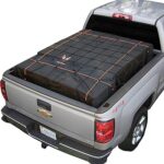 Rightline Gear Weatherproof Truck Bed Cargo Net with Built-in Tarp - 10' x 8'