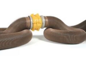 Camco Revolution 20ft HD Sewer Hose Kit with 360 Degree Swivel and 4-in-1 Elbow