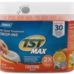 Camco TST Max 30-pack RV Toilet Treatment Drop-ins - Orange Scent