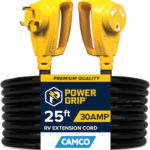 Camco 25' 30 Amp PowerGrip RV Extension Cord