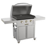 Blackstone 28inch Select Series Griddle with Stainless Steel Cart and Built-in Storage