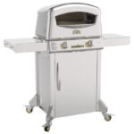 Blackstone Select Series Pizza Oven with Stainless Steel Cart and Built-in Storage