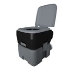 Reliance Flush-N-Go Portable Toilet 1020T-Grey/Black