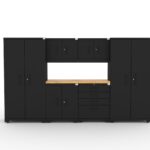 Cat® Fully-Welded 7-pc Garage Storage Cabinetry Set