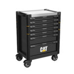 Cat® 7-Drawer Rolling Tool Cabinet - Black
