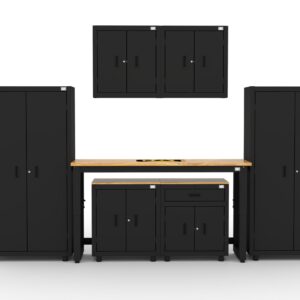 Cat® Ready To Assemble 7-pc Garage Storage Cabinetry Set