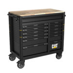 Cat® 13-Drawer Rolling Tool Cabinet with 271pc Tool Set included – Black