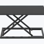 Luxor Pneumatic Standing Desk Converter - Black