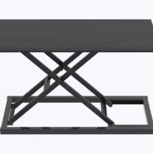 Luxor Pneumatic Standing Desk Converter - Black