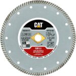 CAT 7inch Turbo Rim Diamond Blade - Hard Materials - 100 Value for concrete bricks blocks slabs paving
