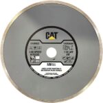 Cat® 100 Value Continuous Rim Diamond Saw Blade – 10″