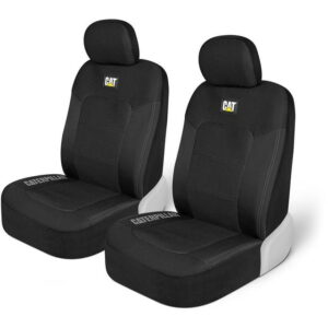 Cat®Brand Gabardine Mesh Front Seat Cover, Black Brand CASC-2284-BK, Gabardine Mesh Front Seat Cover, Black