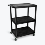 Luxor 48"H AV Cart - Three Shelves
