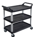 Luxor Large Serving Cart - Three Shelves