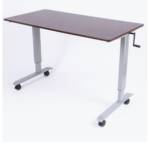 Luxor 60" High Speed Crank Adjustable Stand Up Desk