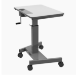 Luxor Student Desk - Sit Stand Desk with Crank Handle