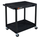 Luxor Large Flat Shelf Cart - Two Shelves