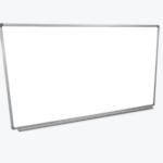 Luxor Dry Erase Magnetic Wall-Mount White Board, 72x40, Aluminum Frame
