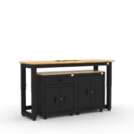 CAT garage storage cabinets with enclosed steel cabinet storage