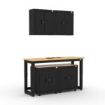 Cat Ready To Assemble 5-piece garage storage cabinetry set