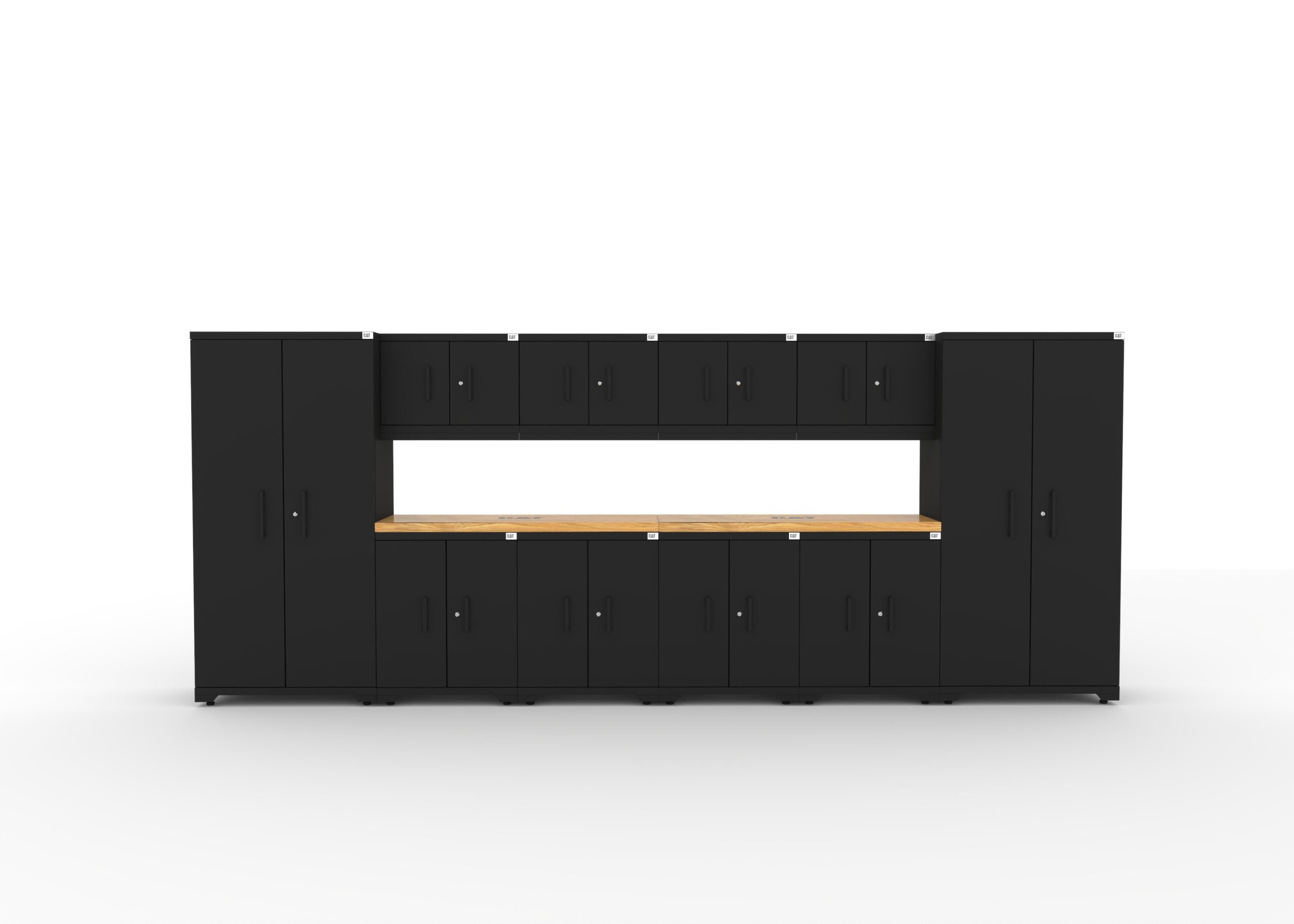 CAT-FWSETDZ_main CAT-FWSETDZ steel garage storage system with dual 56 inch worktops