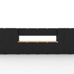 dual worktops supports organized workflow and efficient access to tools and workspace essentials.