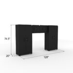 Cat FWSETJZ fully welded garage storage cabinet set with lockers and wall cabinets
