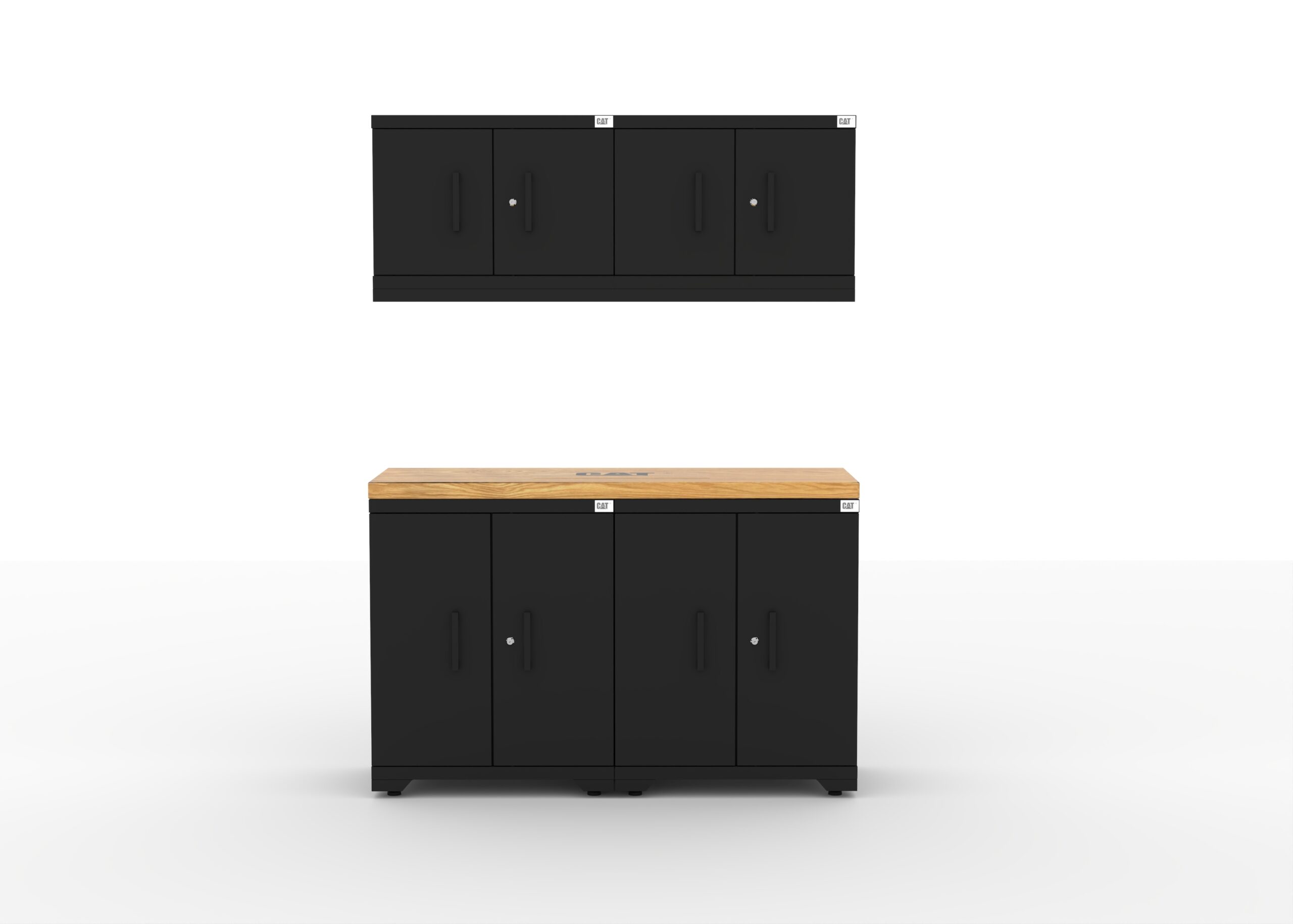 CAT-FWSETNZ_main Cat FWSETNZ fully welded garage storage cabinet set with wall and base cabinets
