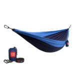 Grand Trunk Double Deluxe Hammock Navy Light Blue