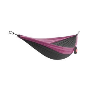 **Alt tag (short):** **Grand Trunk Double Deluxe Hammock Charcoal Magenta**