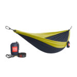 **Alt tag (short):** **Grand Trunk Double Deluxe Hammock Navy Chartreuse