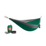 Grand Trunk Double Deluxe Hammock Green Charcoal