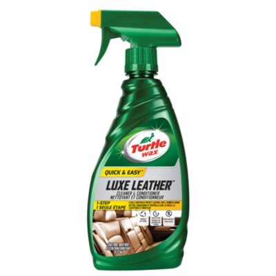 1 Turtle Wax Luxe Leather Cleaner & Conditioner