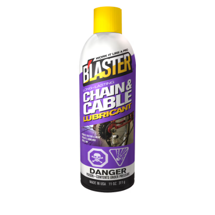 B’laster Long-Lasting Chain and Cable Lubricant – 311g B’laster Long-Lasting Chain and Cable Lubricant – 311g